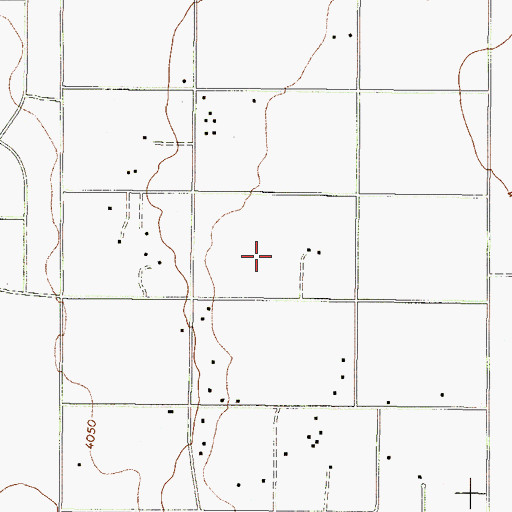 Topographic Map of Homestead Meadows, TX