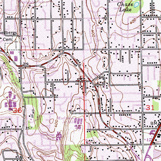 Topographic Map of Esperance, WA