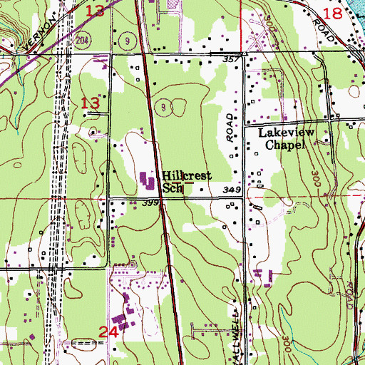Topographic Map of West Lake Stevens, WA
