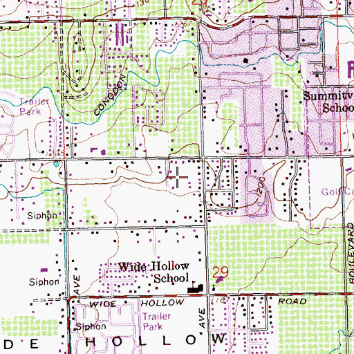 Topographic Map of West Valley, WA