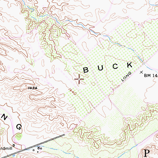 Topographic Map of Britton Cellars Winery, CA