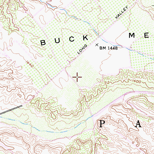 Topographic Map of Mesa Verde Winery, CA