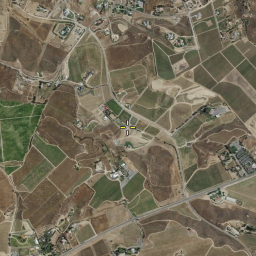 Aerial/Satellite Image of Parlenbar Vineyards, CA