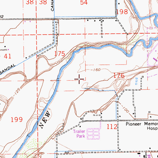 Topographic Map of Citrus View, CA