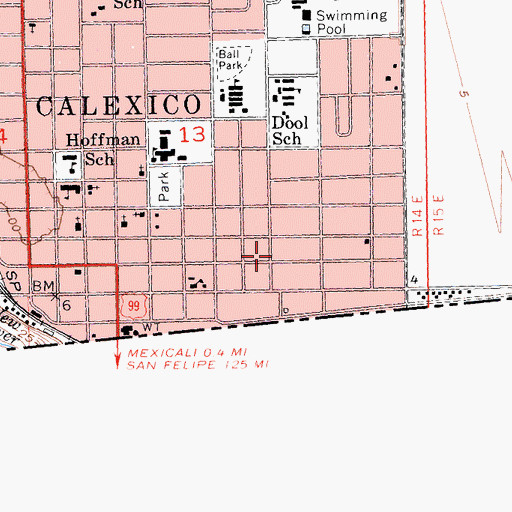 Topographic Map of Apostolic Church, CA