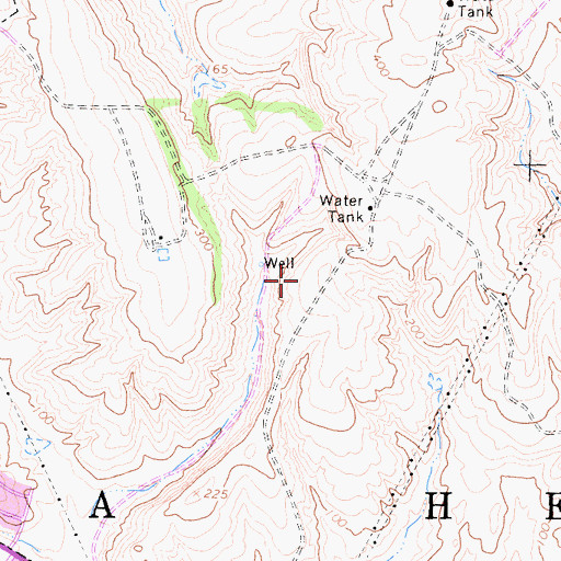 Topographic Map of Calavera Park, CA