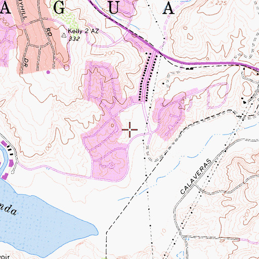 Topographic Map of Laguna Riviera City Park, CA