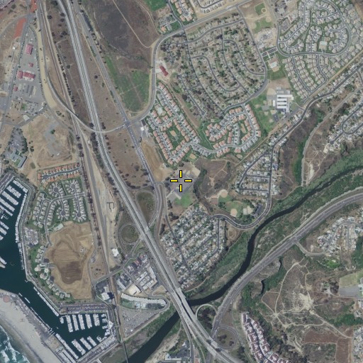 Aerial/Satellite Image of San Rafael Elementary School, CA