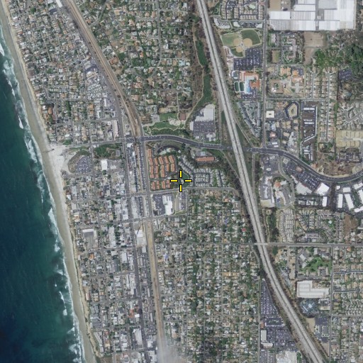 Aerial/Satellite Image of Encinitas Viewpoint Park, CA