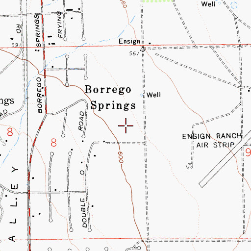 Topographic Map of Silver Dons Mobile Home Park, CA