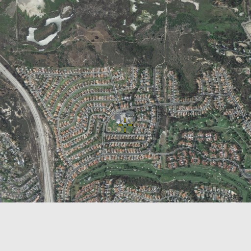 Aerial/Satellite Image of Solano Vista Elementary School, CA