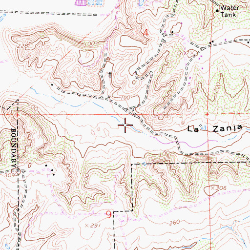 Topographic Map of Heritage Country Club, CA