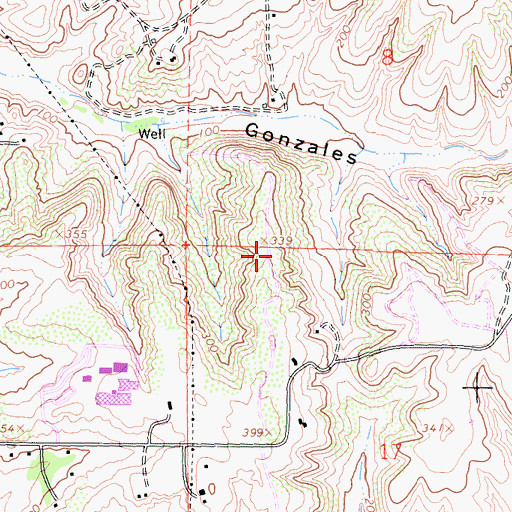 Topographic Map of Torrey Highlands Park, CA