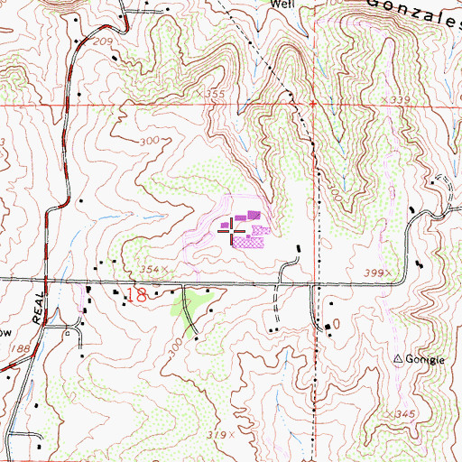 Topographic Map of Torrey Pines High School, CA