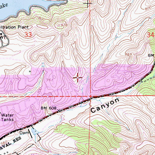 Topographic Map of Jerabek Park, CA