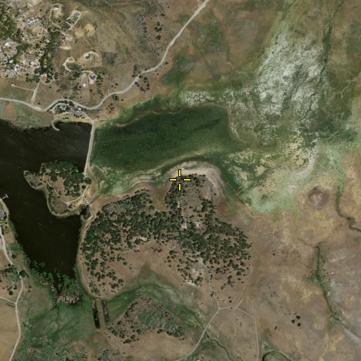 Aerial/Satellite Image of Minshall Trail, CA