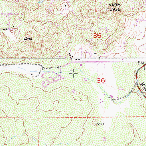 Topographic Map of Dos Picos County Park, CA