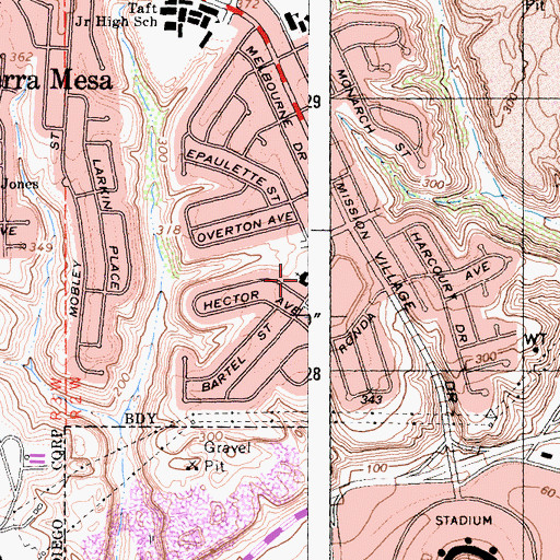 Topographic Map of Korean Full Gospel Church, CA