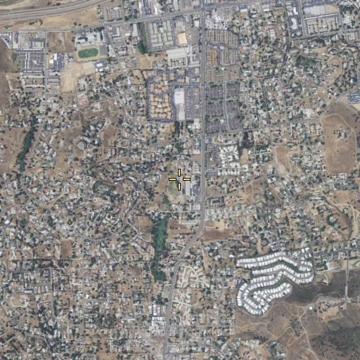 Aerial/Satellite Image of River View Park, CA