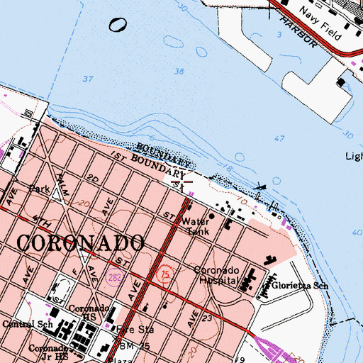Topographic Map of Centennial Park, CA