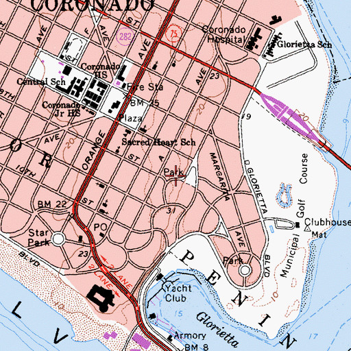 Topographic Map of Mathenson Park, CA