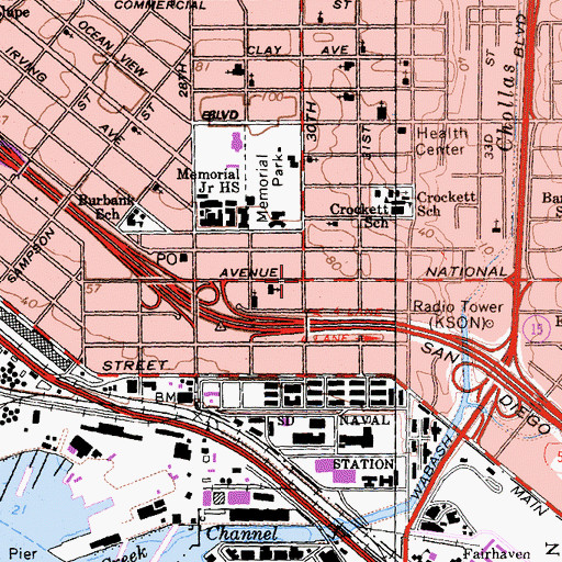 Topographic Map of Iglesia de Dios, CA