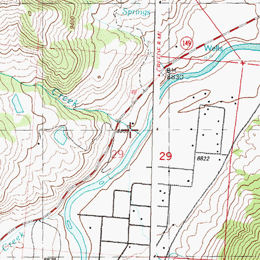 Topographic Map of Fir Creek, CO