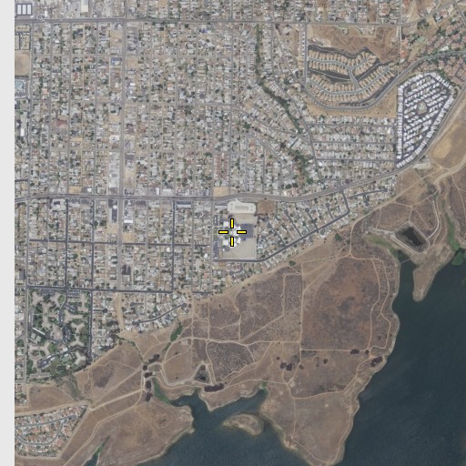Aerial/Satellite Image of La Presa Elementary School, CA