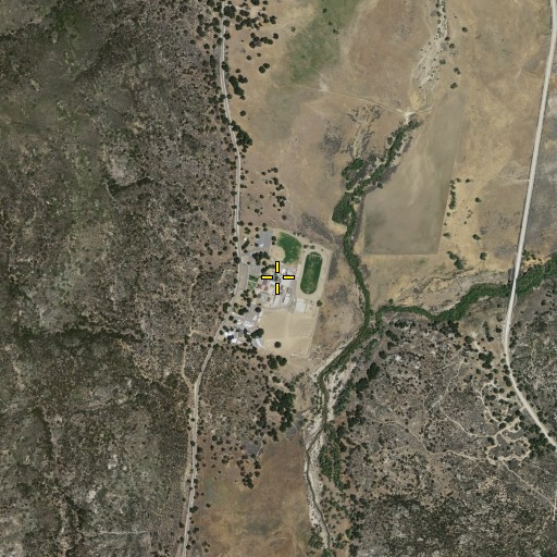 Aerial/Satellite Image of Boulder Oaks Elementary School, CA