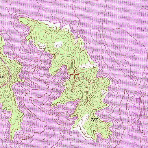 Topographic Map of Main Island, CA