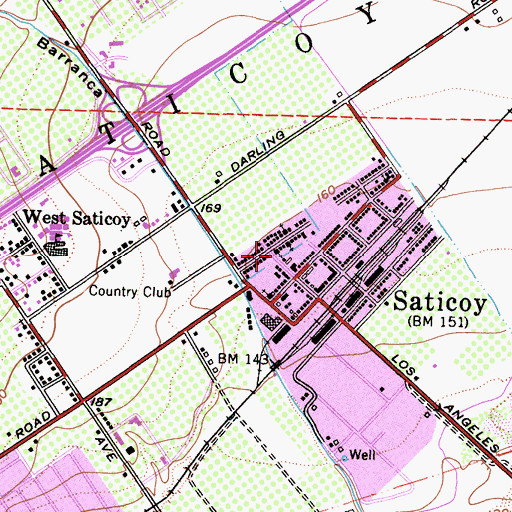 Topographic Map of Fundamental Baptist Church, CA