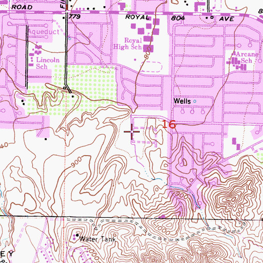 Topographic Map of Assumption Cemetery, CA