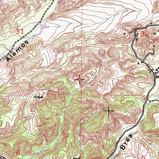 Topographic Map of Simi Valley Sanitary Landfill, CA
