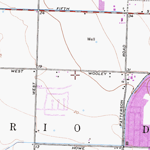 Topographic Map of Korean United Pentecostal Church, CA