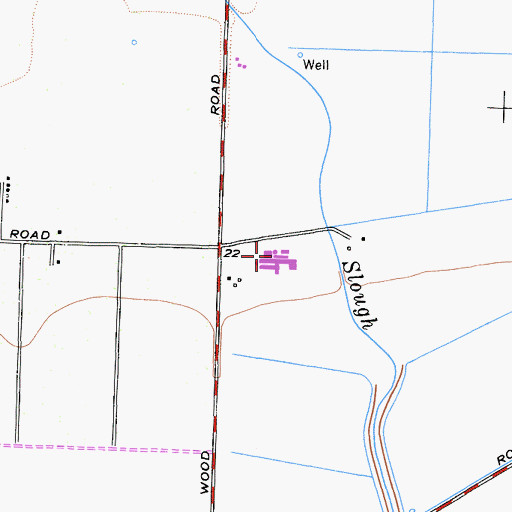 Topographic Map of Laguna Vista Elementary School, CA