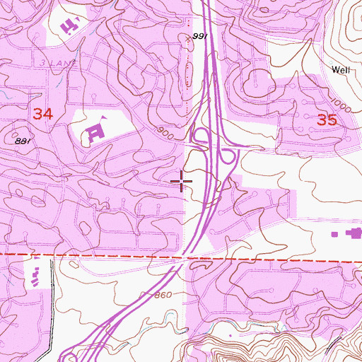 Topographic Map of Flore Playfield, CA