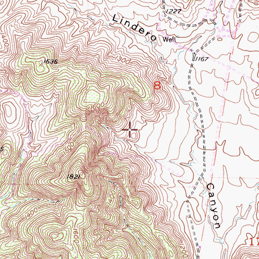 Topographic Map of North Ranch Playfield, CA