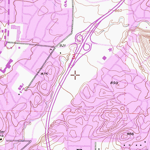 Topographic Map of Conejo Creek Park, CA
