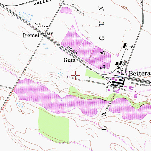 Topographic Map of Betteravia School (historical), CA