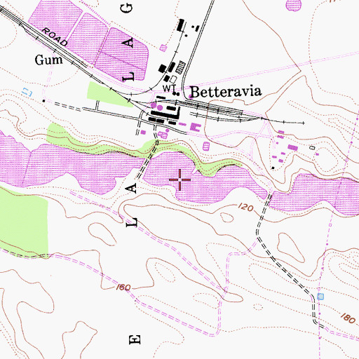 Topographic Map of Guadalupe Lake, CA