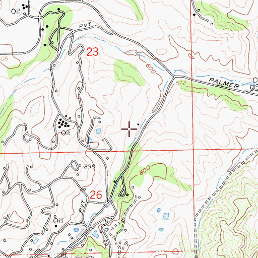 Topographic Map of Blockman School (historical), CA