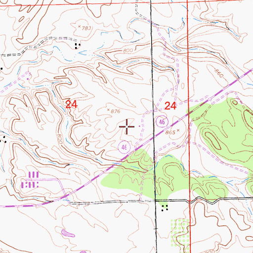 Topographic Map of Eberle Winery, CA