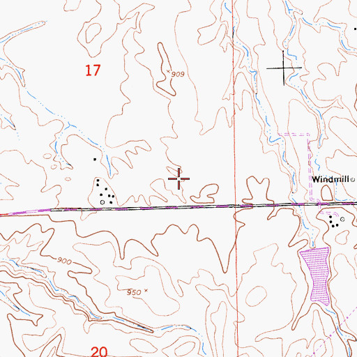 Topographic Map of Estrella River Winery, CA