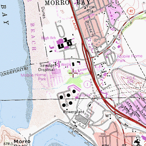 Topographic Map of LIla Keiser Park, CA