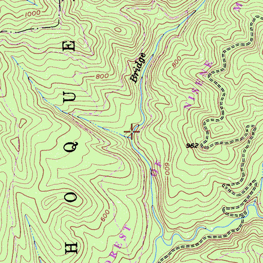 Topographic Map of Hoffman Historic Site, CA