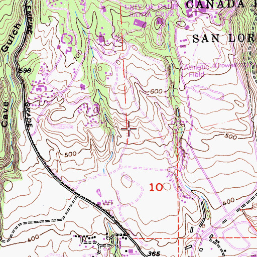 Topographic Map of Agroecology Program Farm, CA