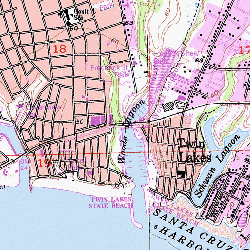 Topographic Map of Schwan Station (historical), CA