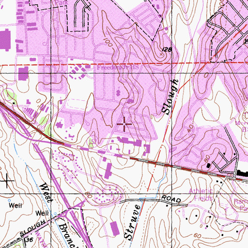 Topographic Map of El Cerrito Mobile Home Park, CA