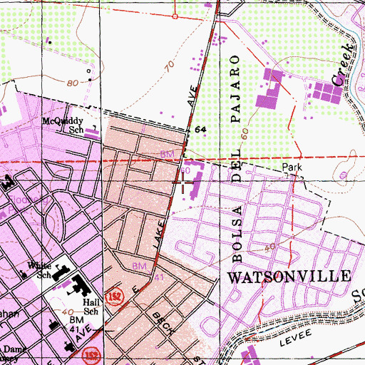 Topographic Map of East Lake Village Shopping Center, CA