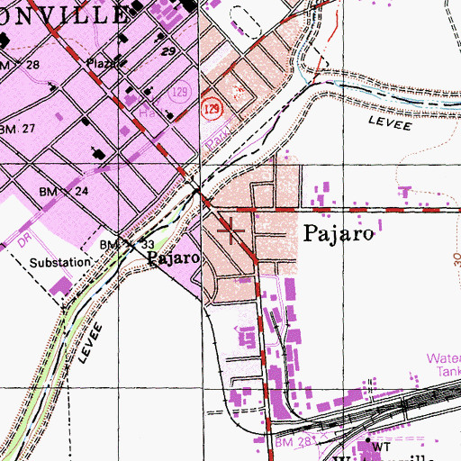 Topographic Map of Good Samaritan Church of God in Christ, CA
